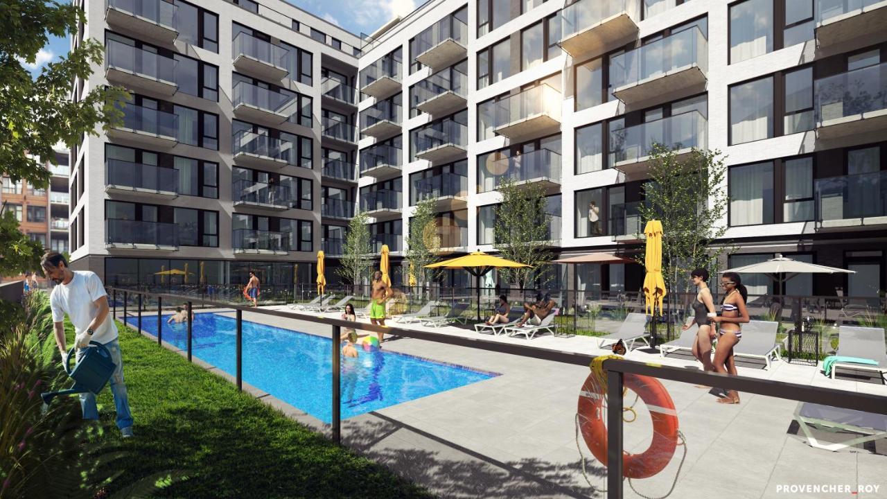 Le Se7T Penthouses Монреаль Екстер'єр фото