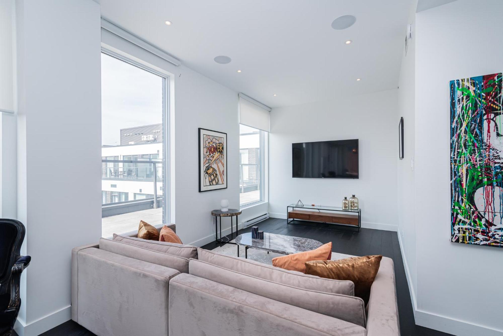 Le Se7T Penthouses Монреаль Екстер'єр фото