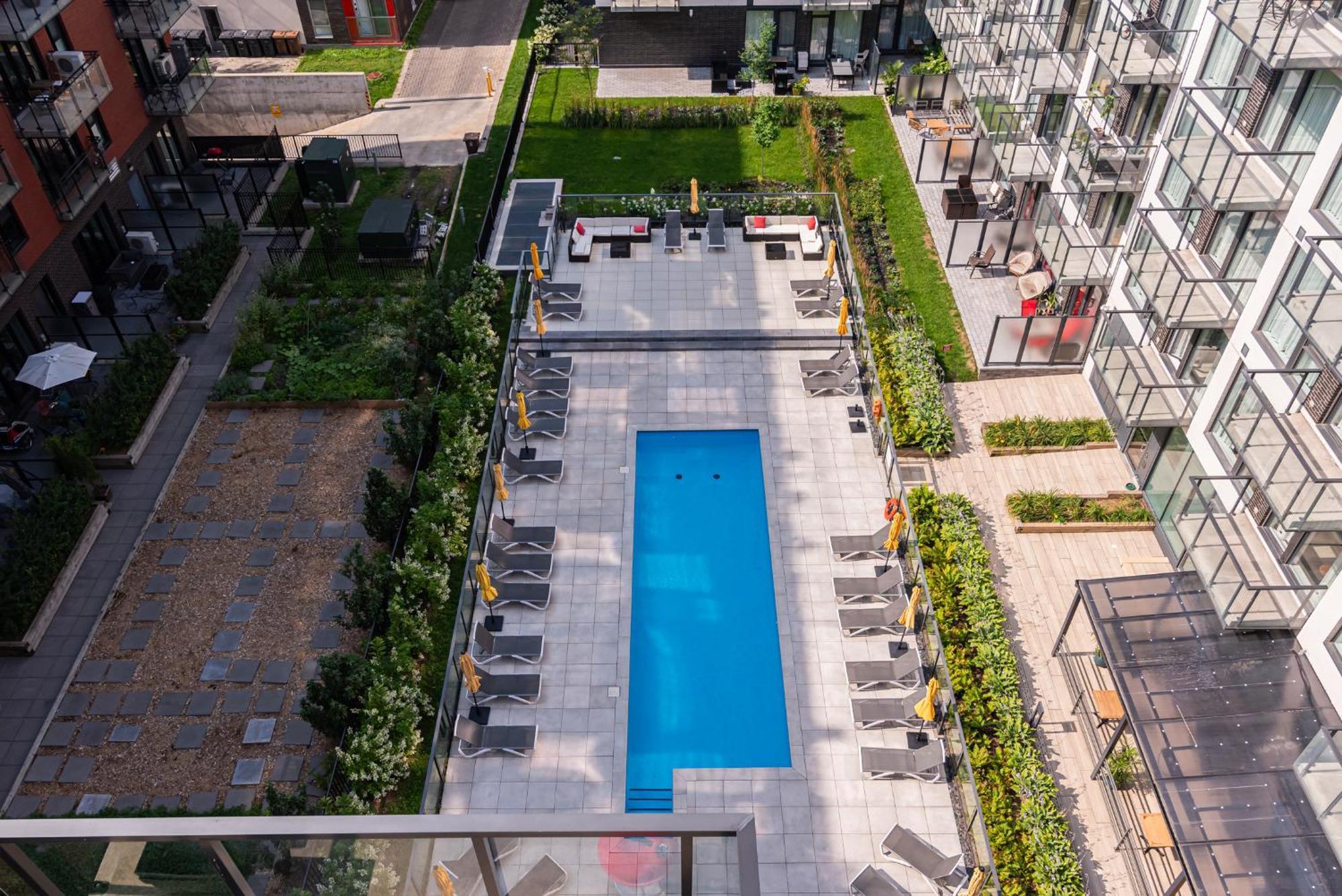 Le Se7T Penthouses Монреаль Екстер'єр фото